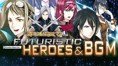 RPG Maker VX Ace: Frontier Works Futuristic Heroes and BGM