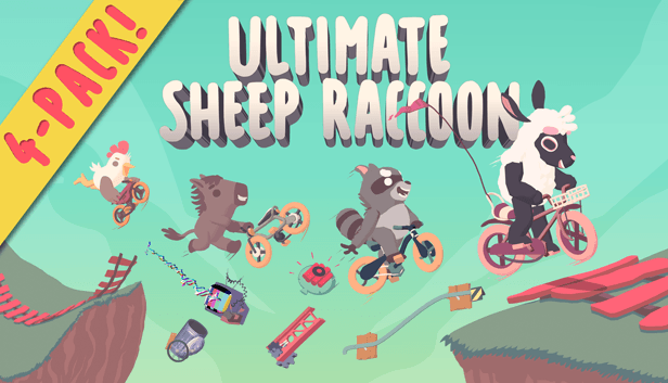 Ultimate Sheep Raccoon 4 Pack
