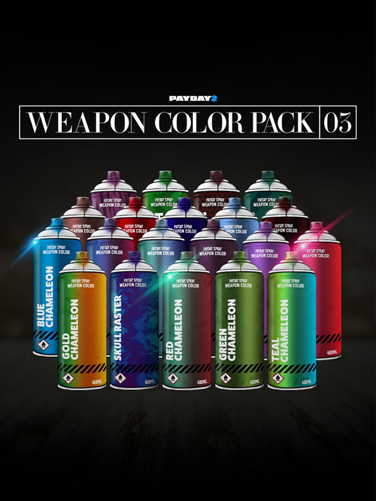 PAYDAY 2: Weapon Color Pack 3