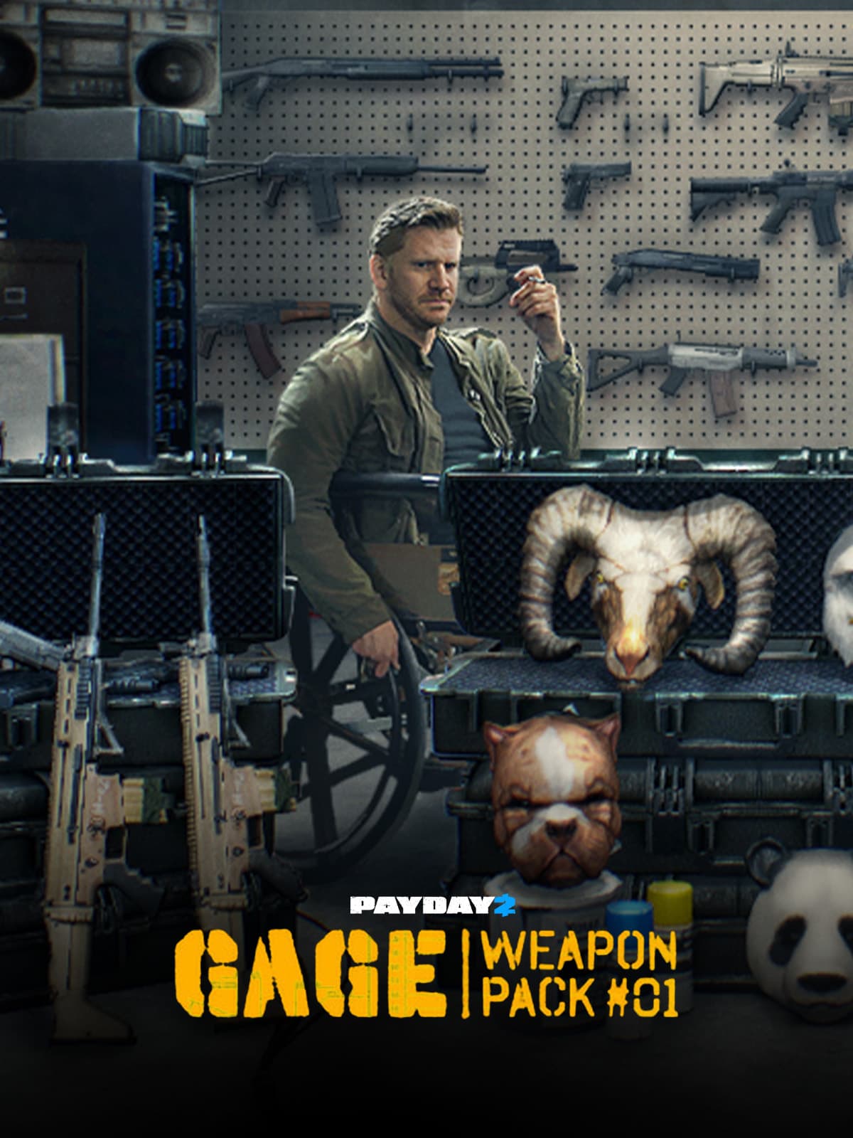 PAYDAY 2: Gage Weapon Pack #01