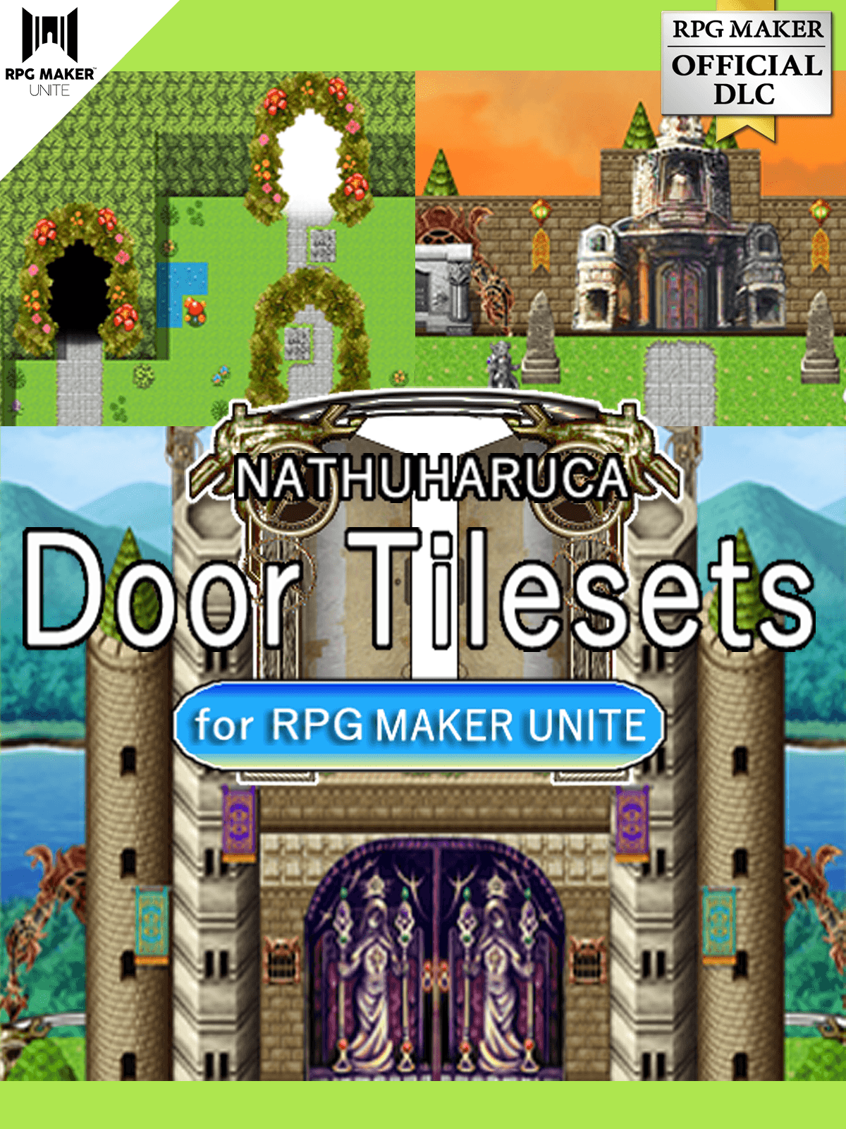 NATHUHARUCA Door Tilesets for RPG MAKER UNITE