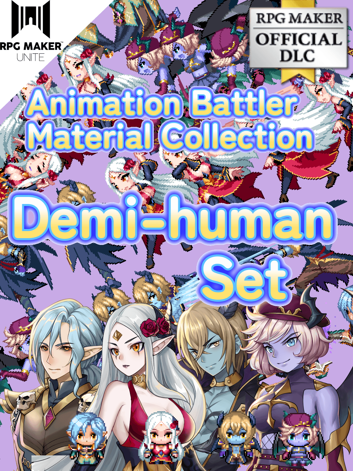 Animation Battler Material Collection Demi-human Set