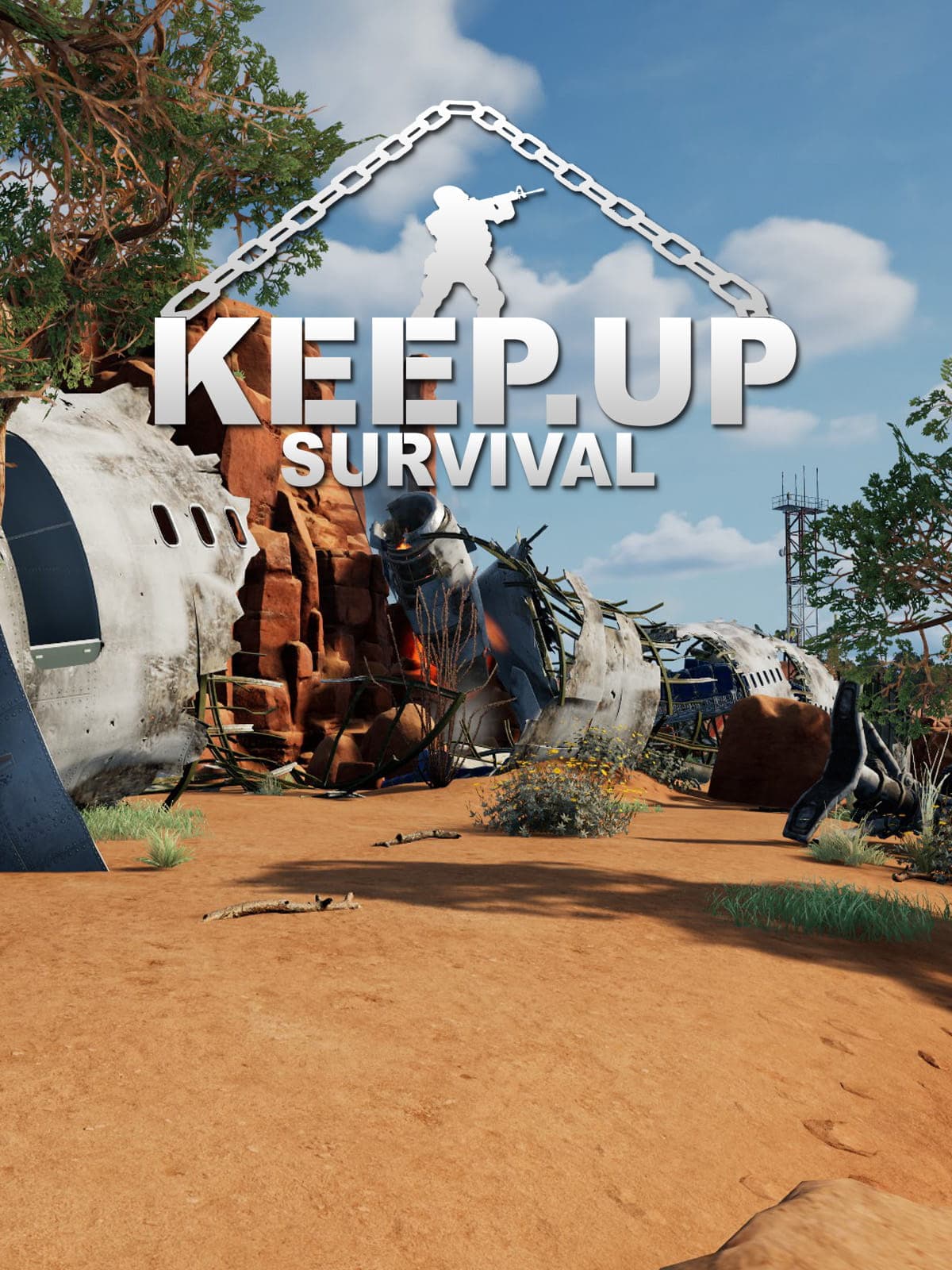 KeepUp Survival - Red Desert Map